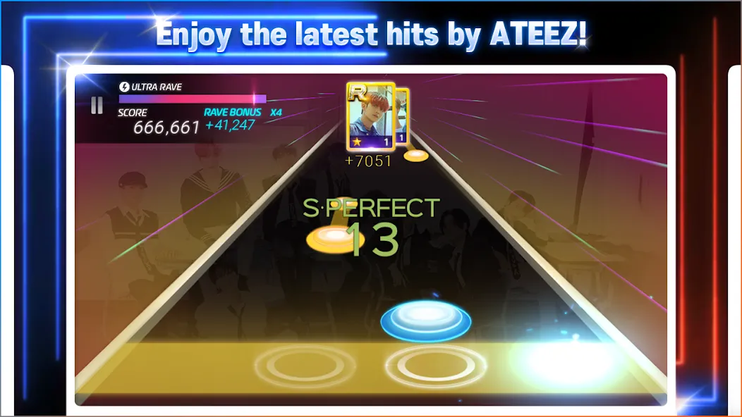 Скачать взломанную SUPERSTAR ATEEZ (уперзвезда )  [МОД Unlimited Money] — последняя версия apk на Андроид screen 3