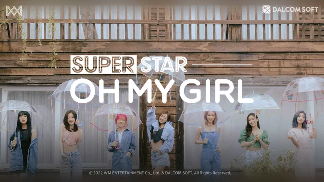 Скачать взломанную SUPERSTAR OH MY GIRL (СуперЗвезда О Мой Девушка)  [МОД Mega Pack] — полная версия apk на Андроид screen 1