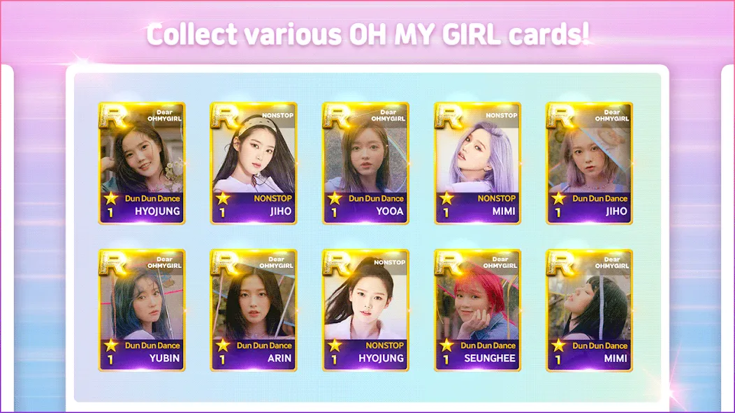 Скачать взломанную SUPERSTAR OH MY GIRL (СуперЗвезда О Мой Девушка)  [МОД Mega Pack] — полная версия apk на Андроид screen 5