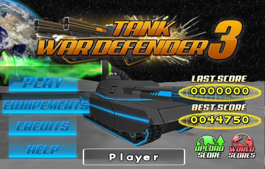 Скачать взломанную Tank War Defender 3 (Танковая война Защитник 3)  [МОД Меню] — стабильная версия apk на Андроид screen 1