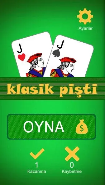 Скачать взлом Klasik Pişti İnternetsiz  [МОД Много денег] — стабильная версия apk на Андроид screen 2