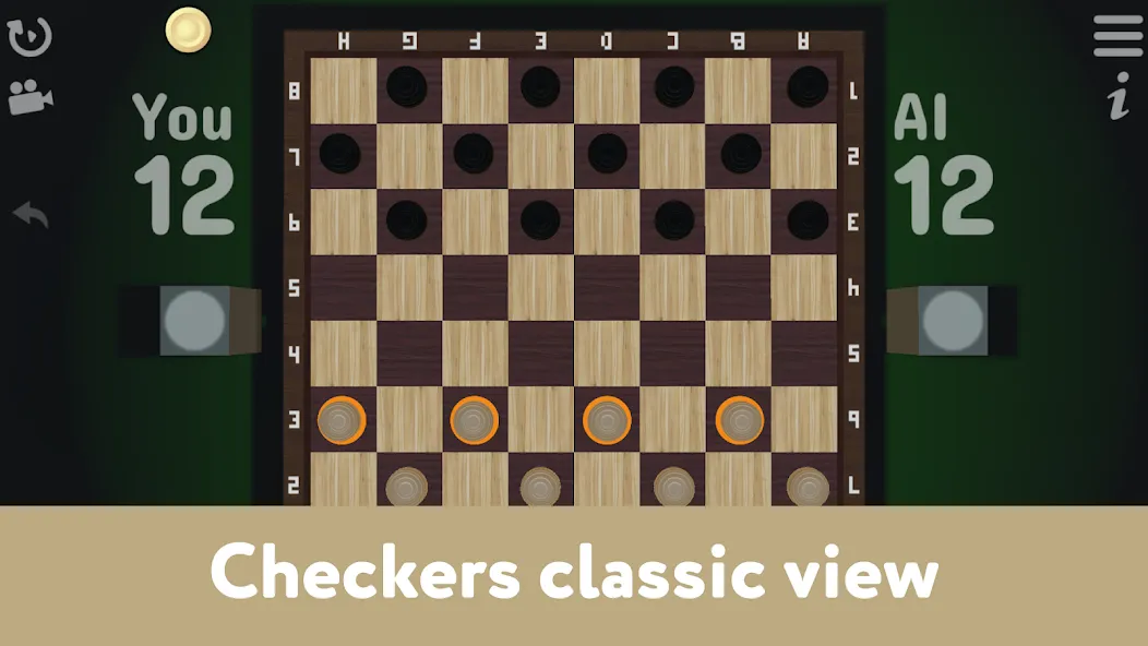 Скачать взлом Checkers for two — Draughts  [МОД Меню] — последняя версия apk на Андроид screen 1