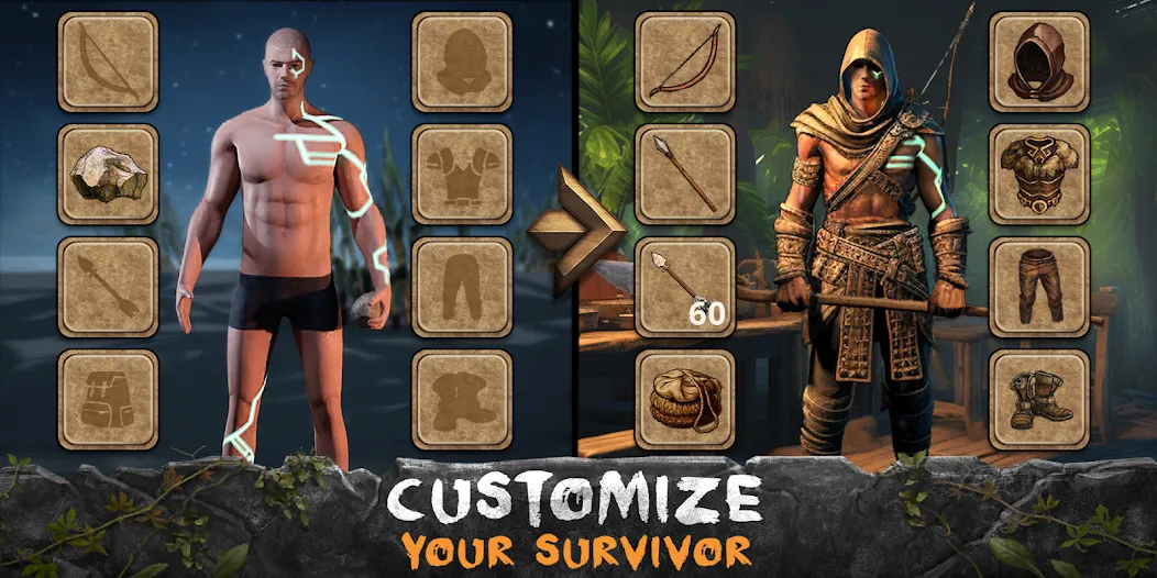 Скачать взломанную Survival Island: Survivor EVO (Сурвайвал айленд)  [МОД Много денег] — стабильная версия apk на Андроид screen 5