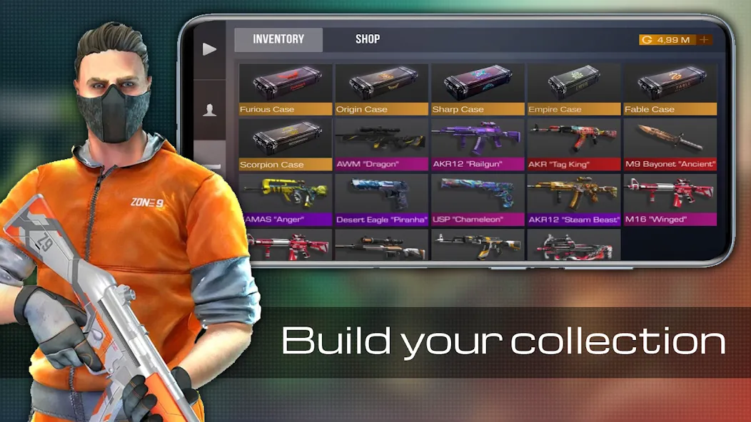 Взломанная Case guns Simulator Standoff 2  [МОД Unlocked] — полная версия apk на Андроид screen 3