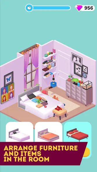 Скачать взлом Decor Life — Home Design Game (Декор Лайф)  [МОД Mega Pack] — полная версия apk на Андроид screen 3