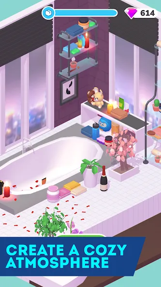 Скачать взлом Decor Life — Home Design Game (Декор Лайф)  [МОД Mega Pack] — полная версия apk на Андроид screen 4