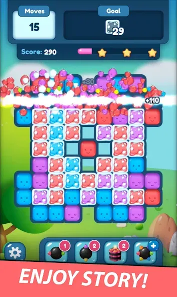 Скачать взлом Match Blast Puzzle 3  [МОД Бесконечные монеты] — последняя версия apk на Андроид screen 4