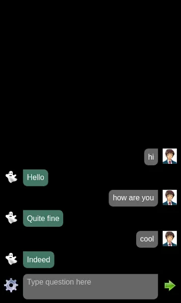 Скачать взломанную Ghost chat bot (Гостчатбот)  [МОД Mega Pack] — полная версия apk на Андроид screen 2