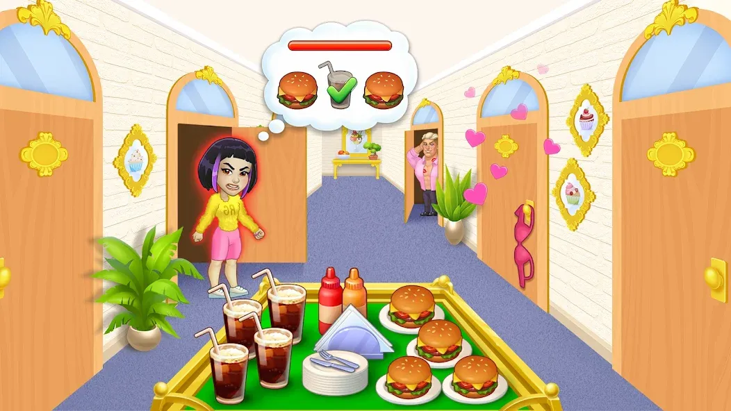 Скачать взлом Jane’s Story: Cooking & Hotel  [МОД Много денег] — последняя версия apk на Андроид screen 1