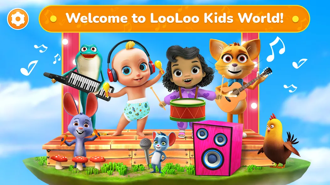 Взломанная LooLoo Kids: Fun Baby Games!  [МОД Бесконечные деньги] — полная версия apk на Андроид screen 1