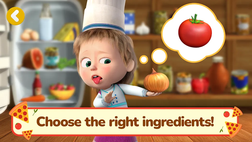 Скачать взлом Masha and the Bear Pizza Maker  [МОД Unlimited Money] — последняя версия apk на Андроид screen 2