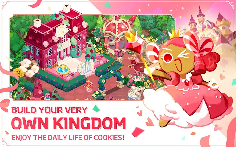 Скачать взломанную CookieRun: Kingdom (Куки Ран)  [МОД Много монет] — полная версия apk на Андроид screen 4