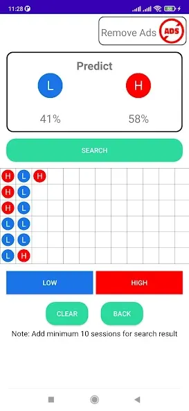 Взломанная Sicbo Predict Tool (Сикбо Предикт Тул)  [МОД Бесконечные деньги] — полная версия apk на Андроид screen 1