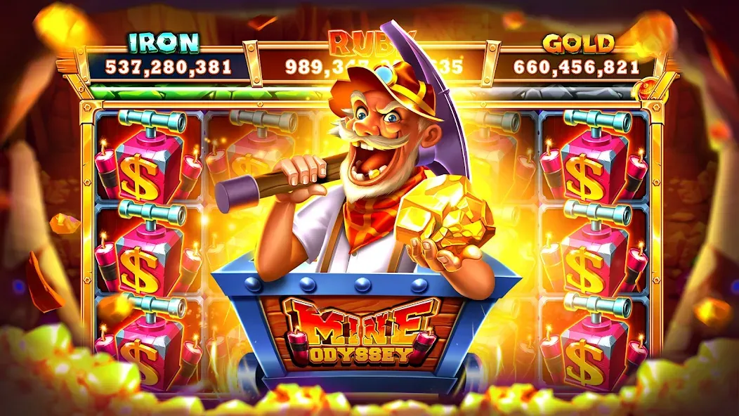 Взлом Lotsa Slots — Casino Games (Лотса Слотс)  [МОД Все открыто] — последняя версия apk на Андроид screen 4