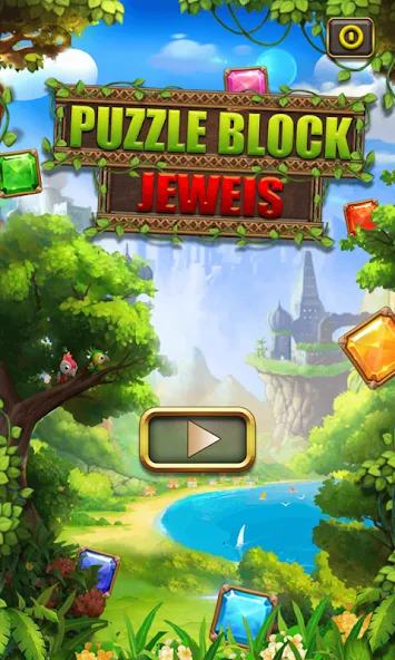 Скачать взлом Puzzle Block Jewels (Пазл Блок Драгоценности)  [МОД Много денег] — полная версия apk на Андроид screen 1