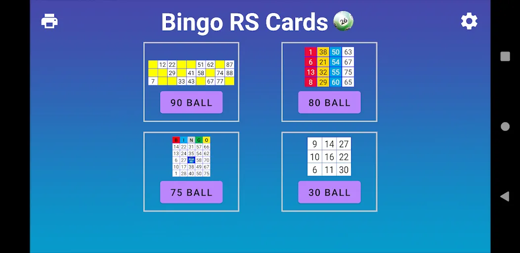 Взлом Bingo RS Cards (Бинго РС Карты)  [МОД Unlimited Money] — полная версия apk на Андроид screen 1