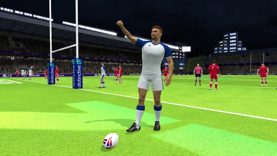 Скачать взломанную Rugby League 22 (Рубиги Лига 22)  [МОД Меню] — стабильная версия apk на Андроид screen 3