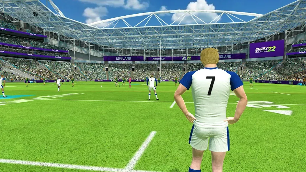 Скачать взломанную Rugby League 22 (Рубиги Лига 22)  [МОД Меню] — стабильная версия apk на Андроид screen 5