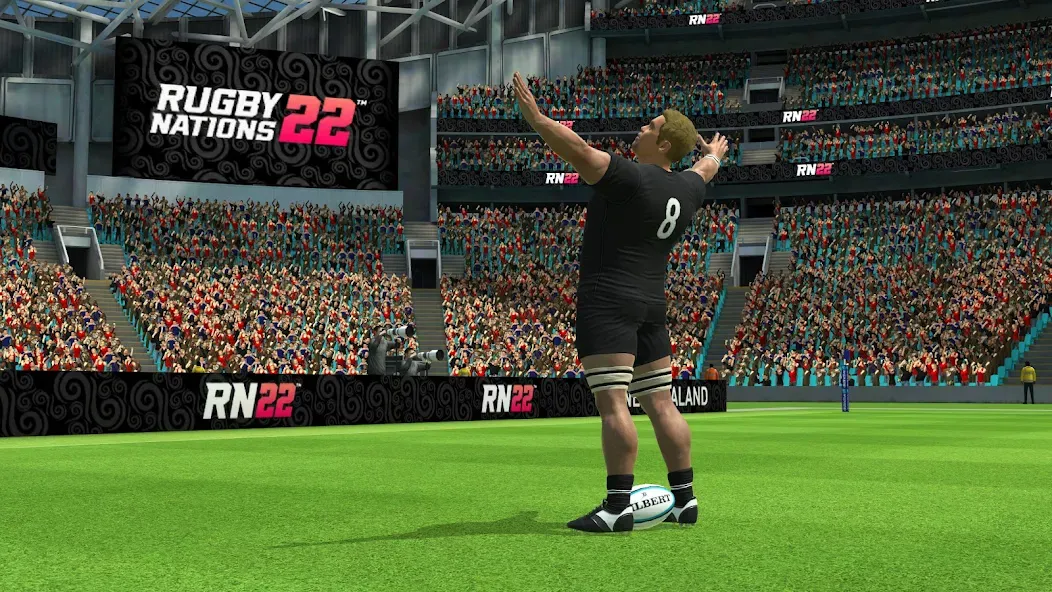 Скачать взломанную Rugby Nations 22 (Рагби Наций 22)  [МОД Unlimited Money] — стабильная версия apk на Андроид screen 2