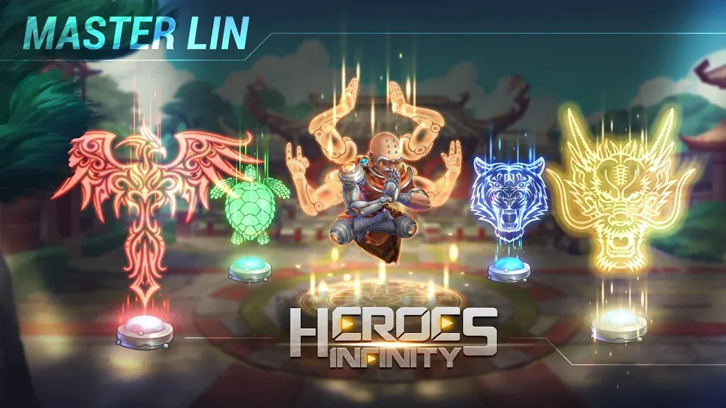 Взломанная Heroes Infinity: Super Heroes (Хироуз Инфинити)  [МОД Unlocked] — стабильная версия apk на Андроид screen 4