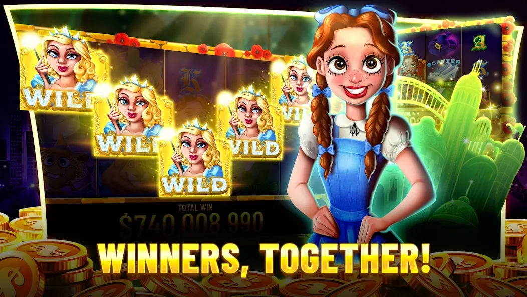 Взломанная Best Casino™ Slots: 777 Casino (Бест Казино Слотс)  [МОД Меню] — полная версия apk на Андроид screen 1