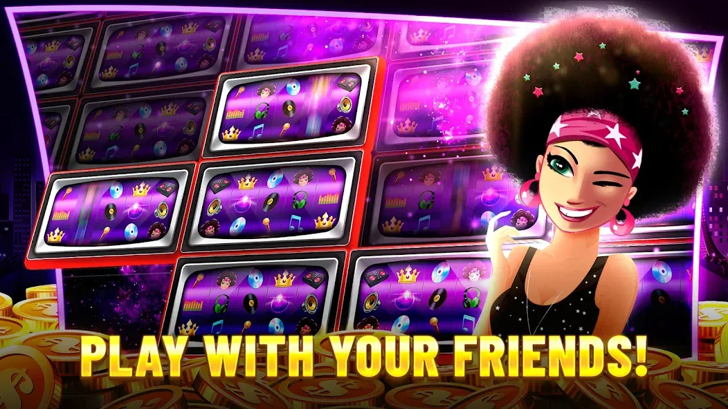 Взломанная Best Casino™ Slots: 777 Casino (Бест Казино Слотс)  [МОД Меню] — полная версия apk на Андроид screen 2