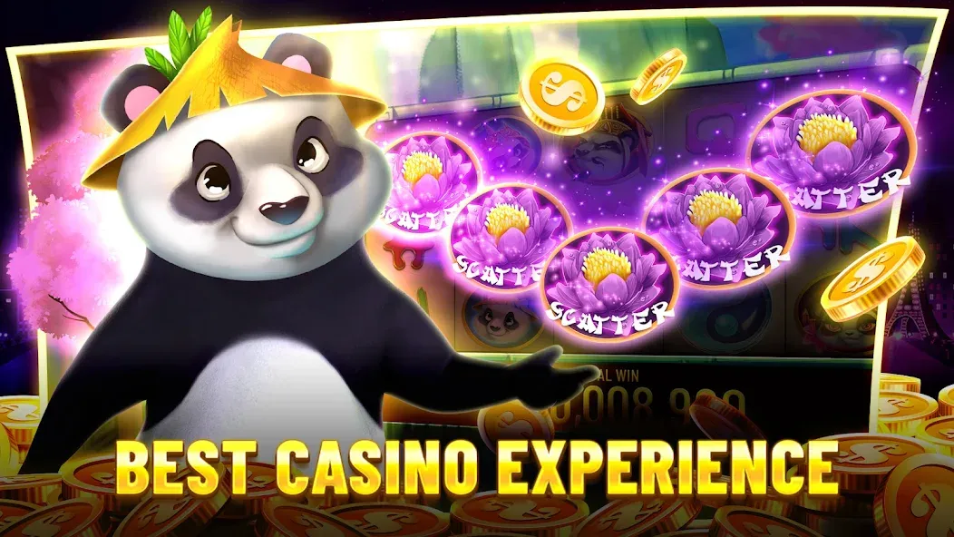 Взломанная Best Casino™ Slots: 777 Casino (Бест Казино Слотс)  [МОД Меню] — полная версия apk на Андроид screen 3