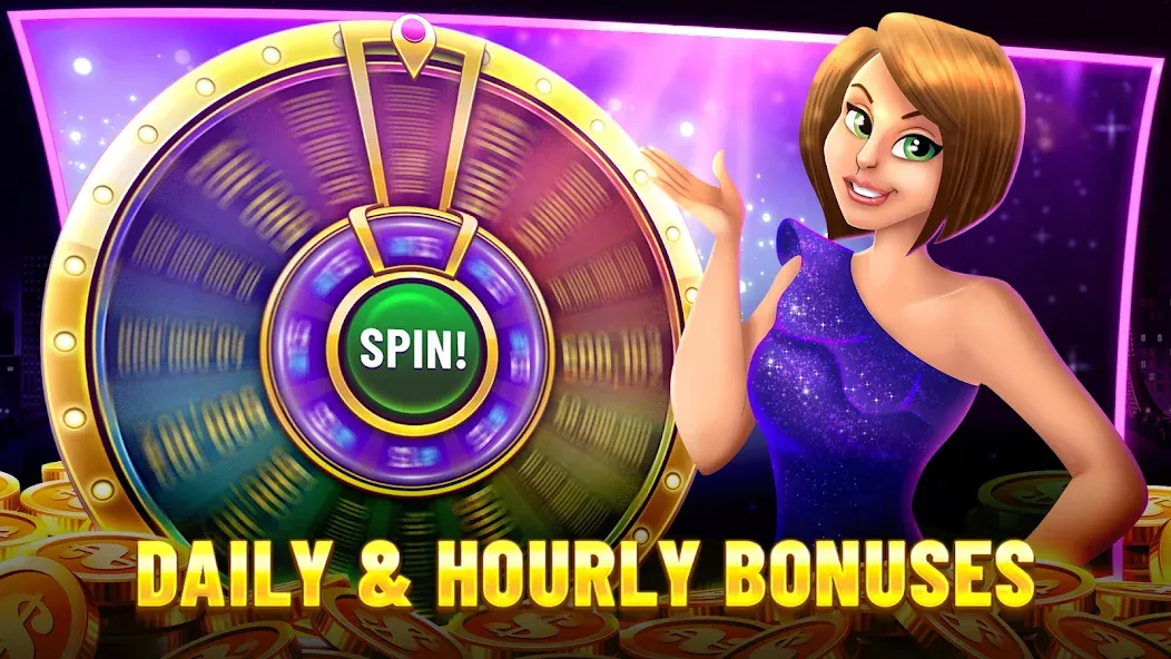 Взломанная Best Casino™ Slots: 777 Casino (Бест Казино Слотс)  [МОД Меню] — полная версия apk на Андроид screen 5