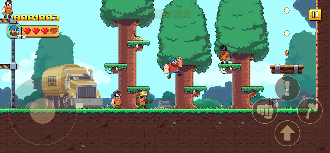 Взломанная Timberman The Big Adventure (Тимбермен Большое Приключение)  [МОД Меню] — стабильная версия apk на Андроид screen 2