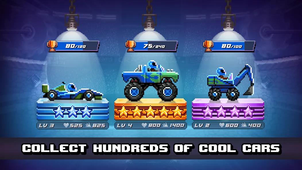 Скачать взломанную Drive Ahead! — Fun Car Battles  [МОД Unlimited Money] — стабильная версия apk на Андроид screen 3