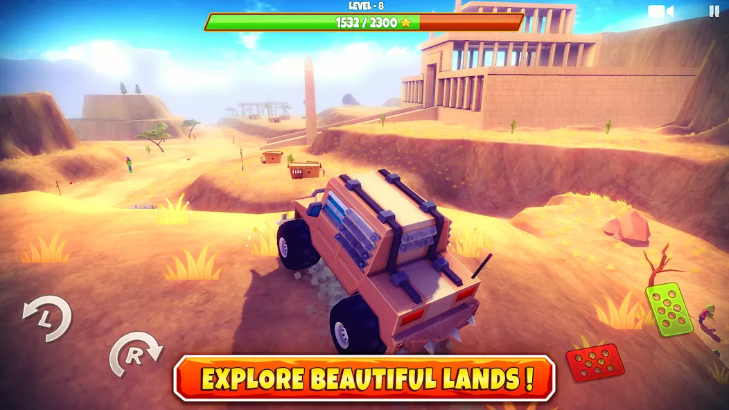 Скачать взлом Zombie Offroad Safari (Зомби оффроуд сафари)  [МОД Unlocked] — последняя версия apk на Андроид screen 1