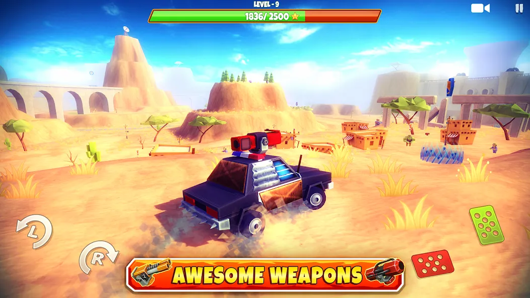 Скачать взлом Zombie Offroad Safari (Зомби оффроуд сафари)  [МОД Unlocked] — последняя версия apk на Андроид screen 4