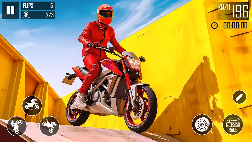 Взлом Ultimate Bike Stunt: Bike Game (Ультимейт Байк Стант)  [МОД Бесконечные деньги] — последняя версия apk на Андроид screen 3