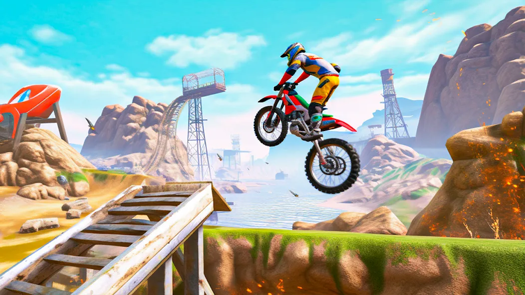 Взлом Ultimate Bike Stunt: Bike Game (Ультимейт Байк Стант)  [МОД Бесконечные деньги] — последняя версия apk на Андроид screen 4