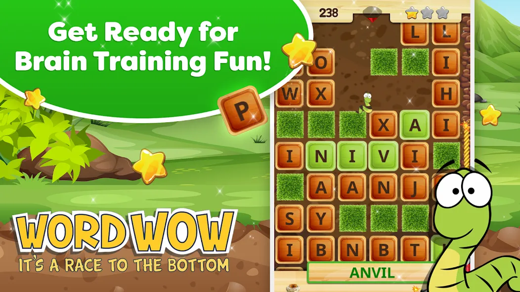 Взломанная Word Wow — Brain training fun (Ворд Вау)  [МОД Все открыто] — стабильная версия apk на Андроид screen 1