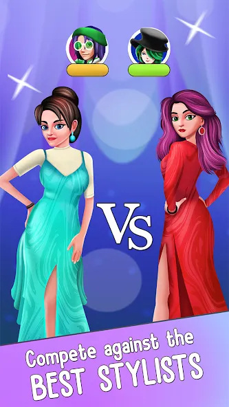 Взлом Fashion Stylist Makeup Dressup  [МОД Много денег] — последняя версия apk на Андроид screen 1