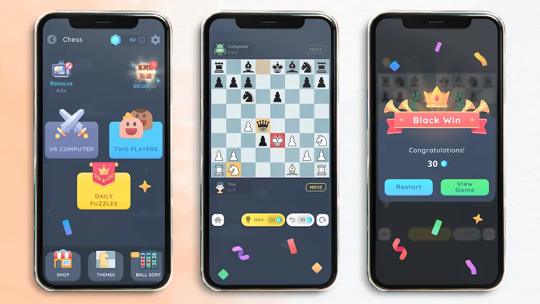 Скачать взлом Chess: Classic Board Game  [МОД Unlimited Money] — стабильная версия apk на Андроид screen 1