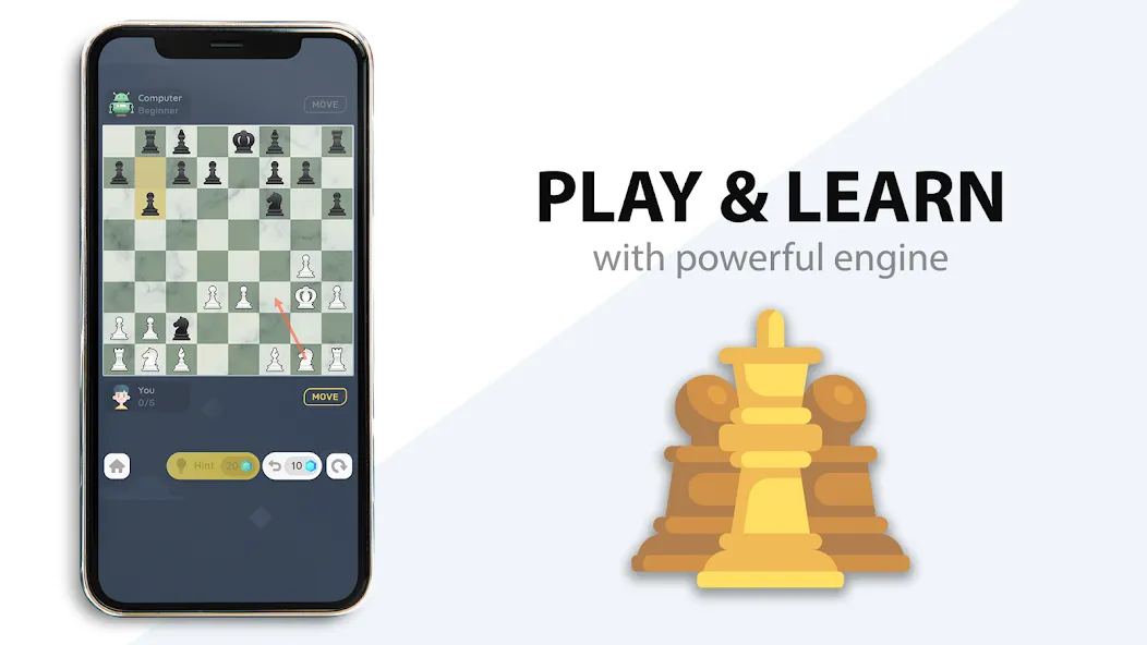 Скачать взлом Chess: Classic Board Game  [МОД Unlimited Money] — стабильная версия apk на Андроид screen 3