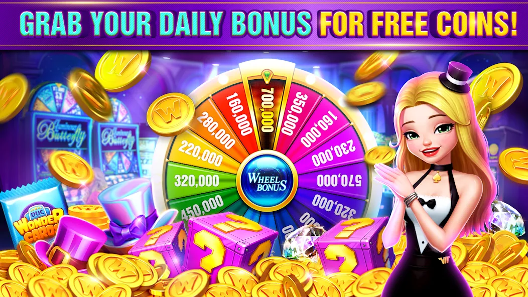 Взломанная DoubleU Casino™ — Vegas Slots (ДаблЮ Казино)  [МОД Меню] — полная версия apk на Андроид screen 2