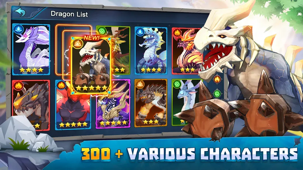 Взломанная Summon Dragons (Саммон Драгонс)  [МОД Unlocked] — полная версия apk на Андроид screen 3