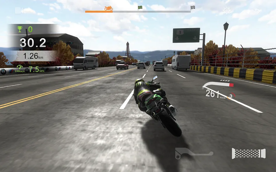 Скачать взлом Real Moto Traffic (Реал Мото Трафик)  [МОД Unlimited Money] — полная версия apk на Андроид screen 4