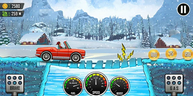 Скачать взлом Racing the Hill  [МОД Unlocked] — стабильная версия apk на Андроид screen 2