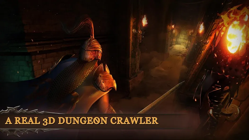 Скачать взломанную Dungeon & Heroes: 3D RPG  [МОД Много монет] — последняя версия apk на Андроид screen 1