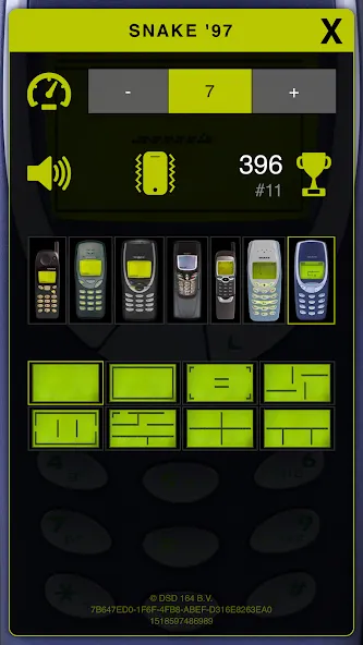 Взломанная Snake '97: retro phone classic  [МОД Unlocked] — полная версия apk на Андроид screen 3