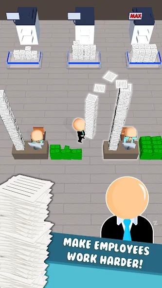 Взлом Office Fever (Офисная лихорадка)  [МОД Unlocked] — последняя версия apk на Андроид screen 1