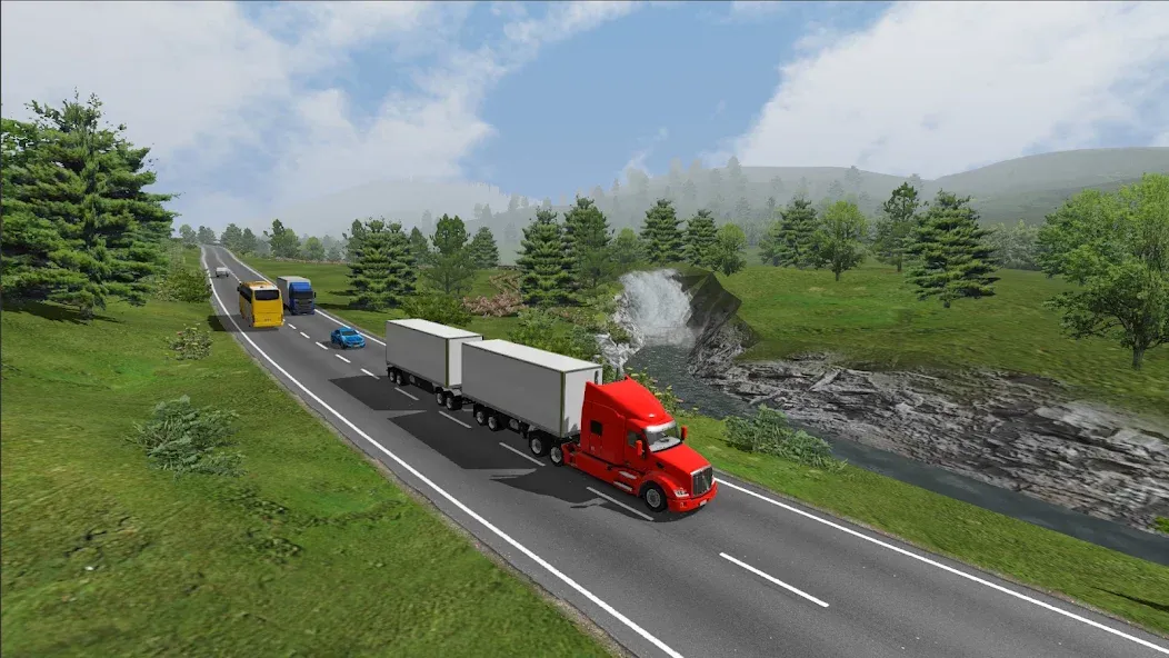 Взлом Universal Truck Simulator (Юниверсал Трак Симулятор)  [МОД Бесконечные деньги] — последняя версия apk на Андроид screen 3