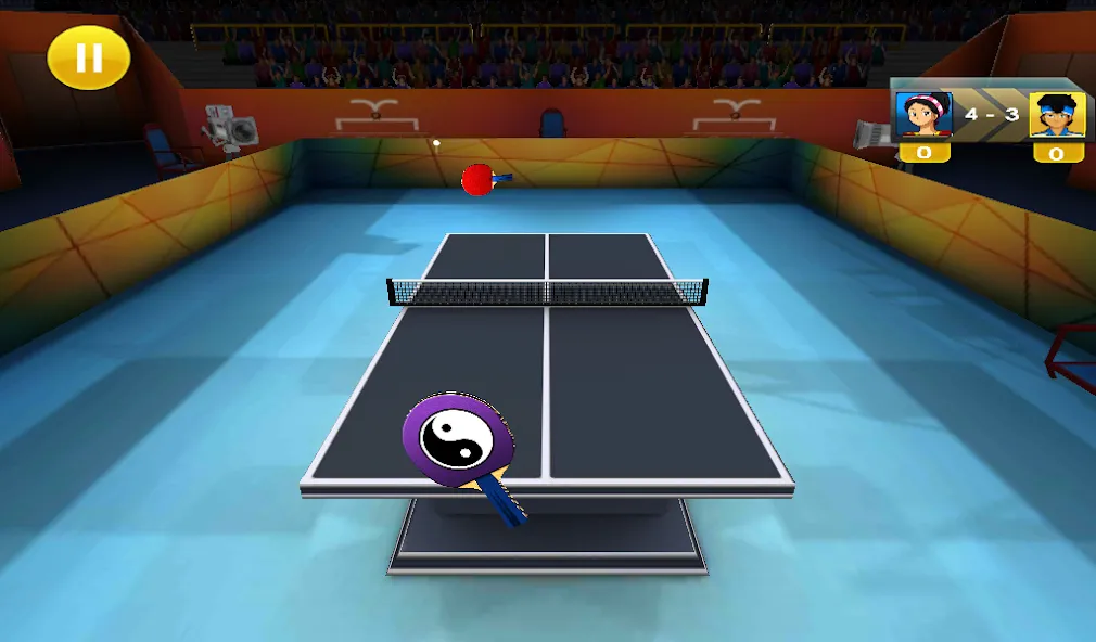 Взломанная Ping Pong Stars — Table Tennis (Пингпонг Старс)  [МОД Меню] — последняя версия apk на Андроид screen 1