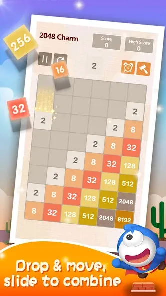 Взлом Number Charm: Slide Puzzle (Две тысячи сорок восемь)  [МОД Unlocked] — последняя версия apk на Андроид screen 5