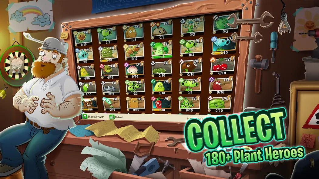 Скачать взломанную Plants vs. Zombies™ 2  [МОД Бесконечные монеты] — полная версия apk на Андроид screen 2