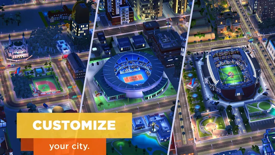 Скачать взлом SimCity BuildIt (СимСити БилдИт)  [МОД Много денег] — стабильная версия apk на Андроид screen 1